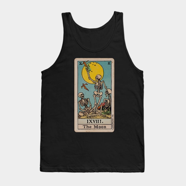 XVIII. The Moon Tank Top by DarkAgeArt